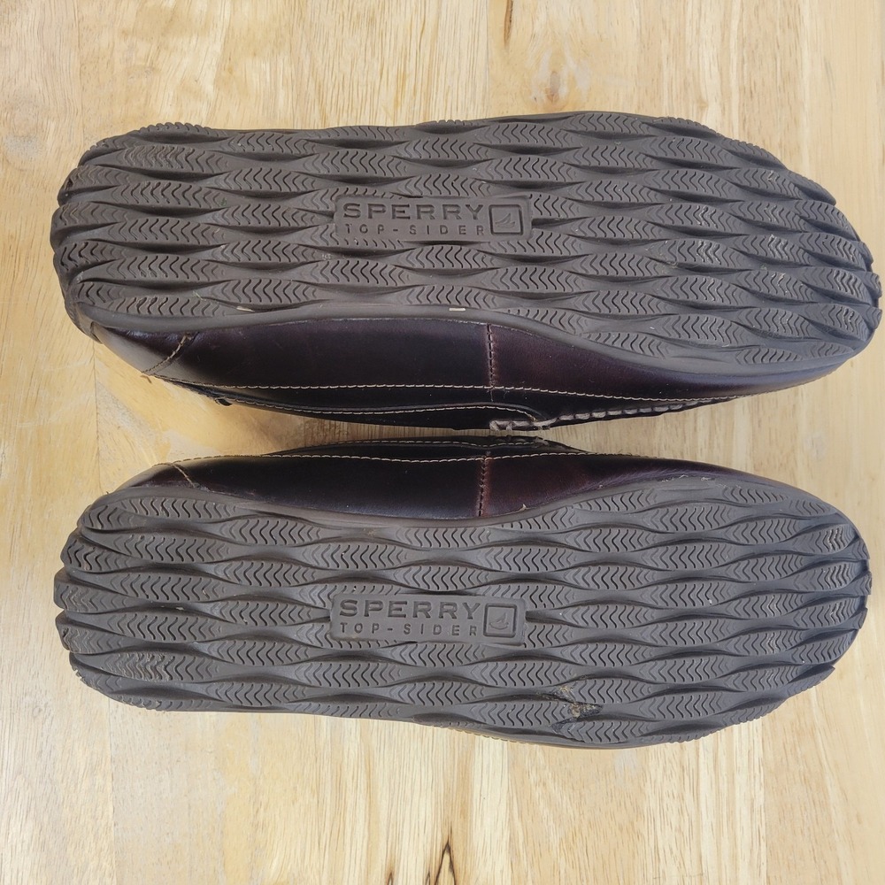 Sperry Top-Sider Hampden‎ Venetian Men's Driving Loafers 7M Dark Brown STS10725 - Picture 6 of 11